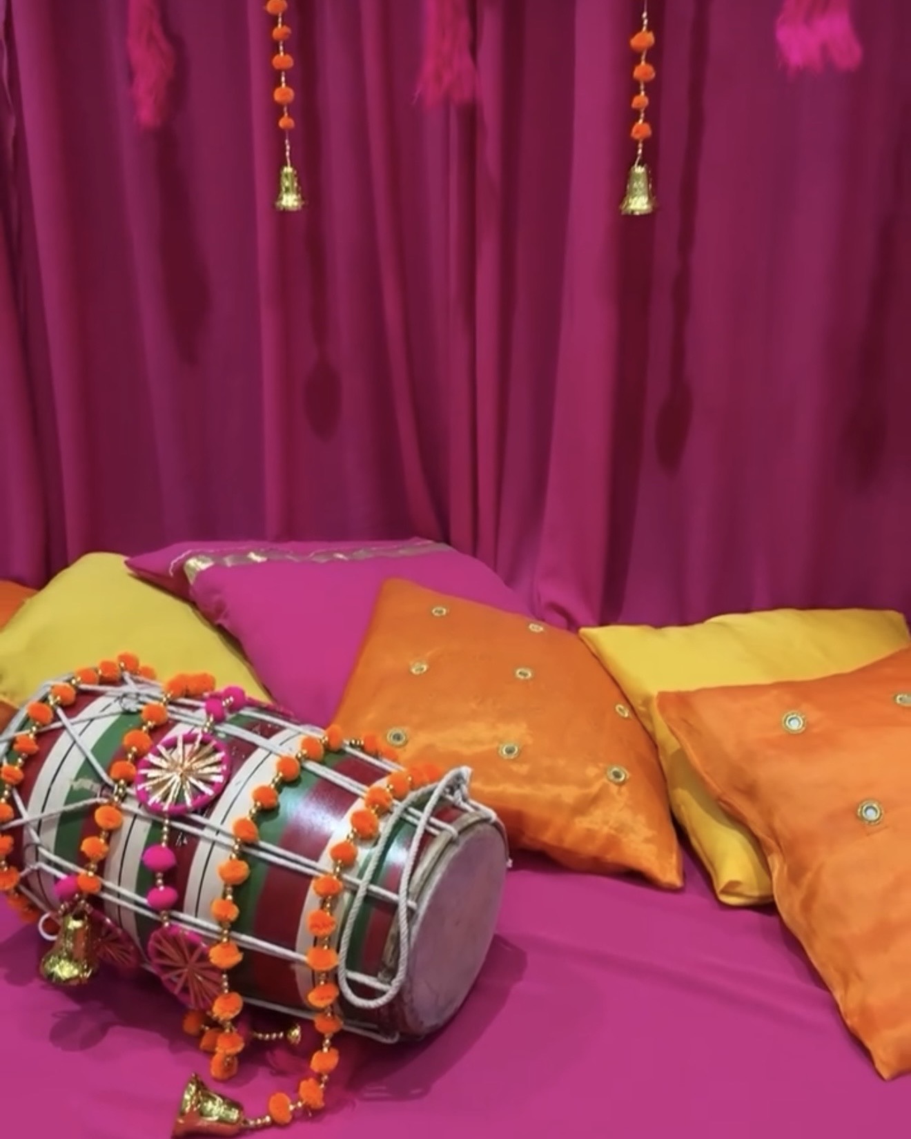 Pink theme backdrop 3